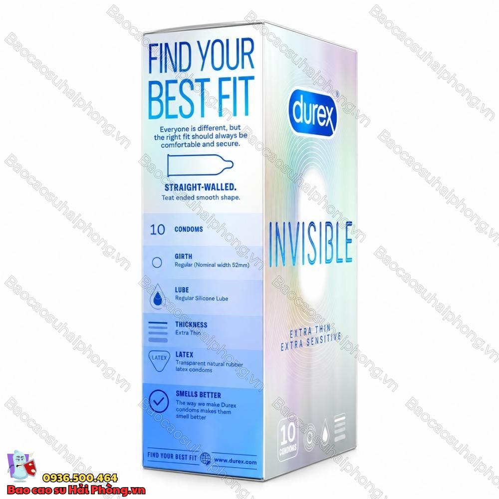 bao-cao-su (1) Bao Cao Su Durex Invisible - Siêu Mỏng