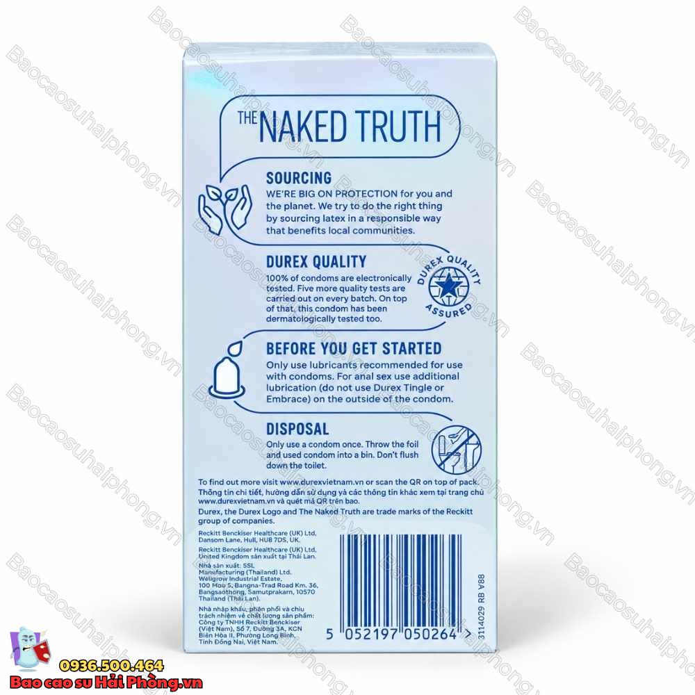 bao-cao-su (5) Bao Cao Su Durex Invisible - Siêu Mỏng