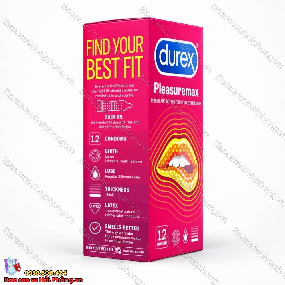 bao-cao-su-durex-pleasuremax (2) Bao cao su Durex Pleasuremax – Thiết kế gân gai nổi bật
