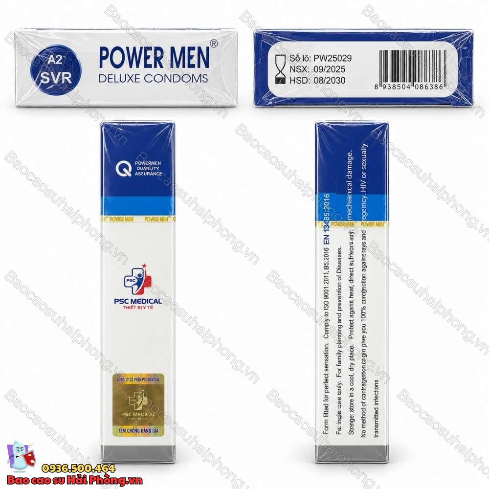 Bao Cao Su Power Men - Viagra Type
