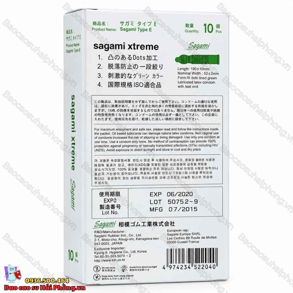 bao-cao-su-sagami-xtreme (3) Bao cao su Sagame Xtreme White - Gân gai nổi bật