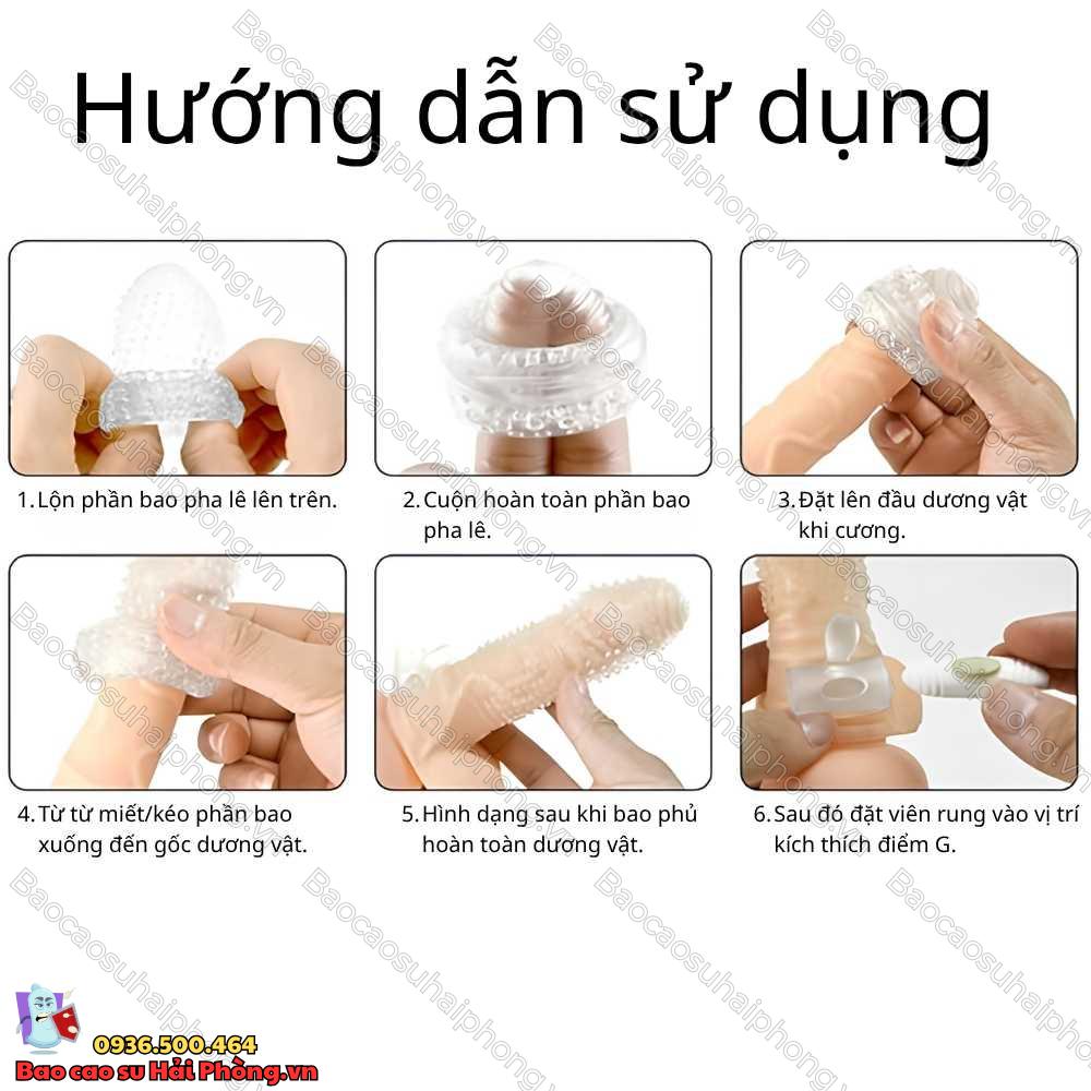 bao-don-den-funny-gan-gai-co-rung (1) Đôn rung gai cao cấp Funny - Gân gai kích thích có rung