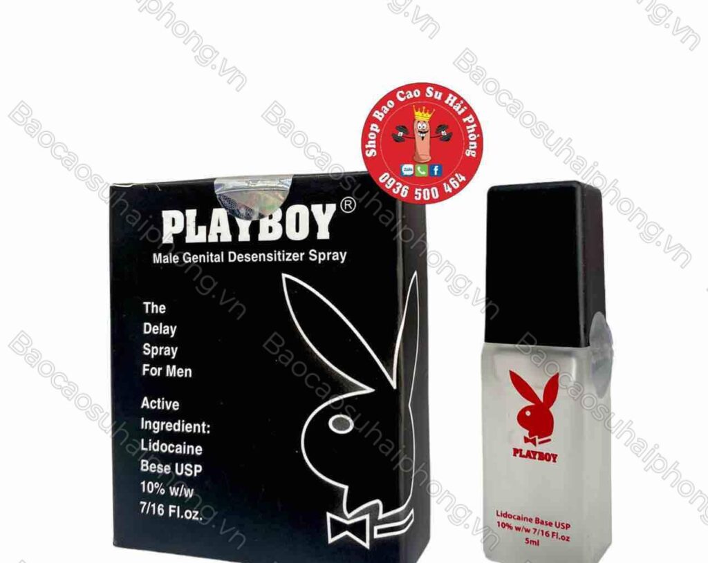 Chai Xịt Chống Xuất Tinh Sớm Play Boy