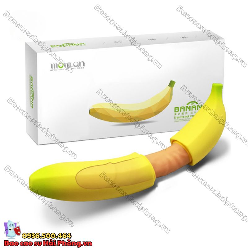 Dương vật giả ngụy trang hình quả chuối Banana