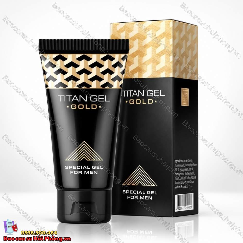 Titan Gel Gold - Gel Tăng Kích Thước Dương Vật - Chính Hãng