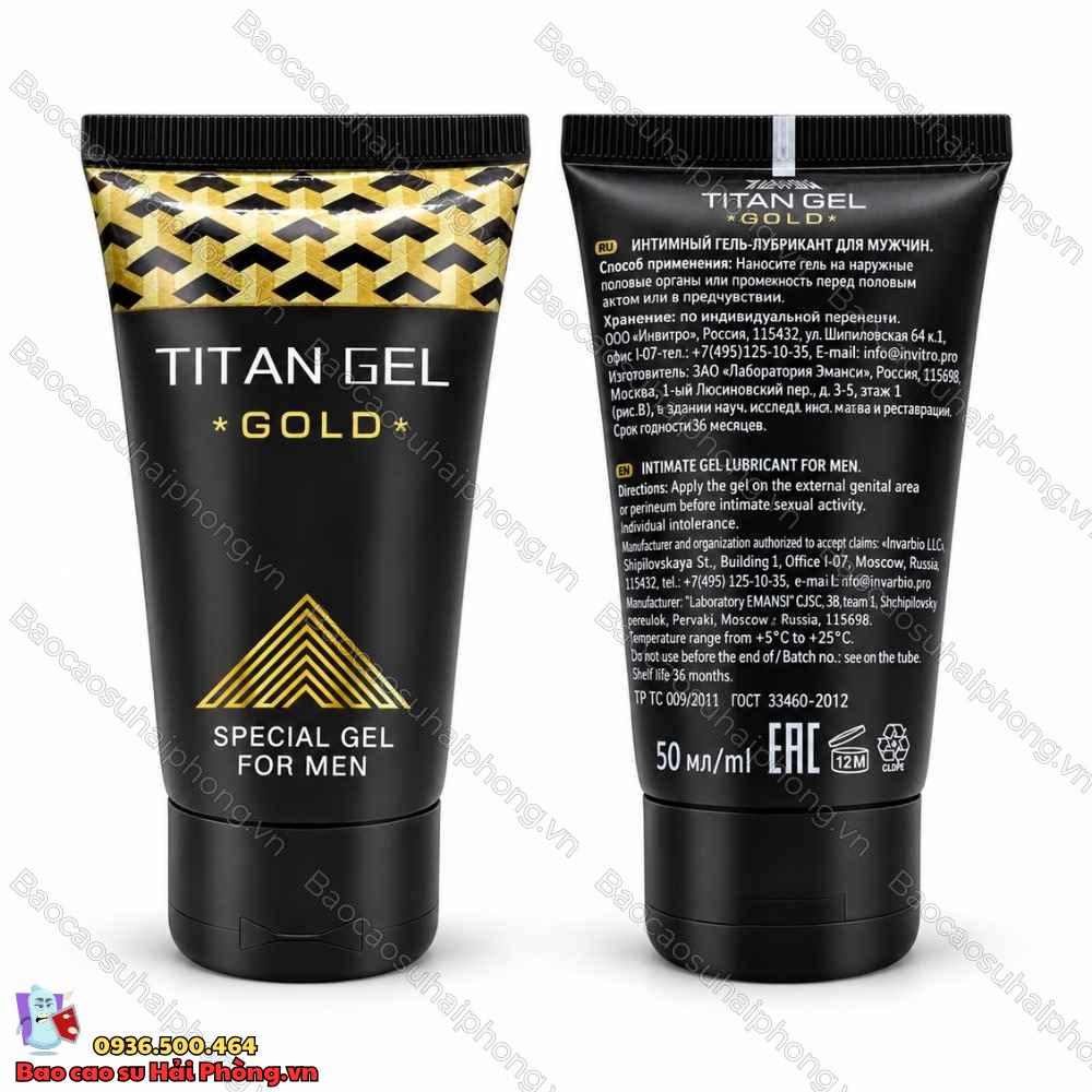 gel-boi-tron-titan-gel-gold (2) Titan Gel Gold - Gel Tăng Kích Thước Dương Vật - Chính Hãng