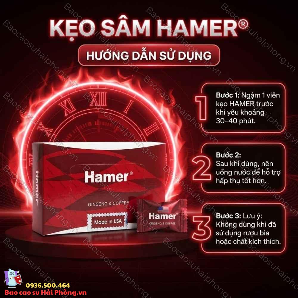 Kẹo sâm Hamer