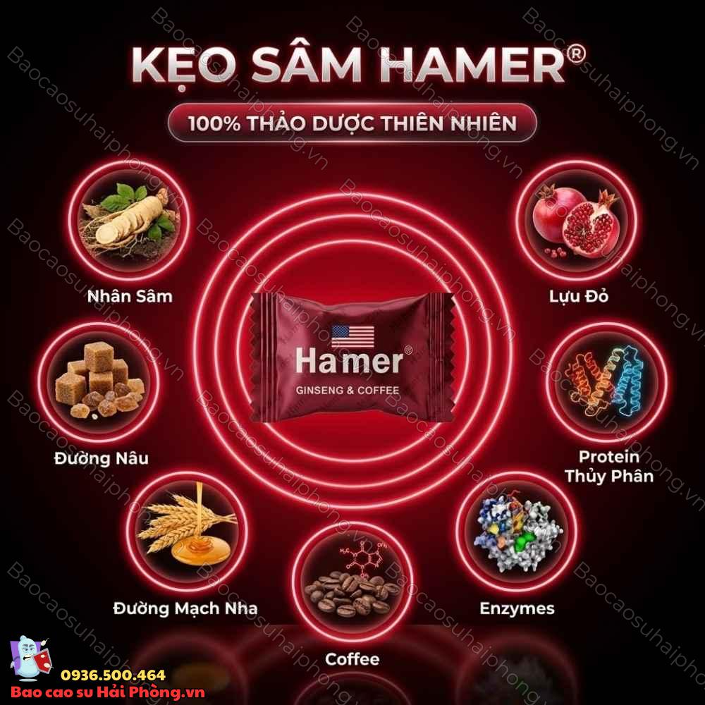Kẹo sâm Hamer