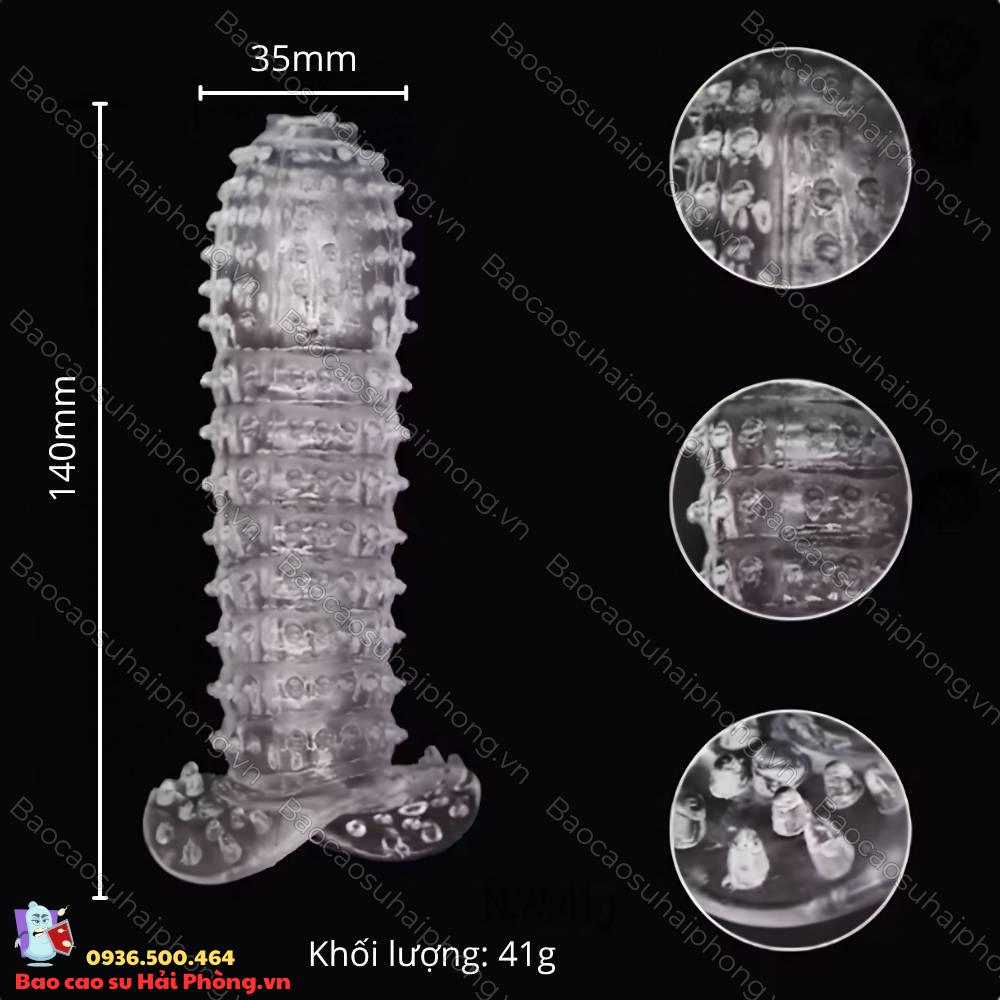 bao-don-den-gai-sieu-mem (6) Bao đôn dên gai siêu mềm - Gân gai tăng kích thích