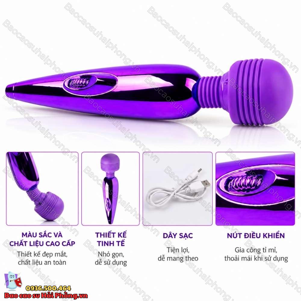 chay-rung-little-angle (5) Chày rung Little Angle - 10 chế độ rung, đầu massage linh hoạt