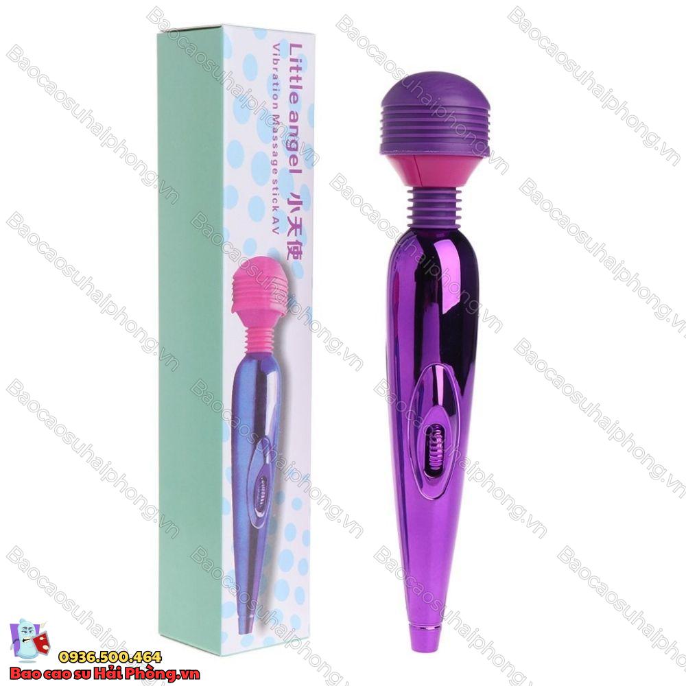 Chày rung Little Angle - 10 chế độ rung, đầu massage linh hoạt