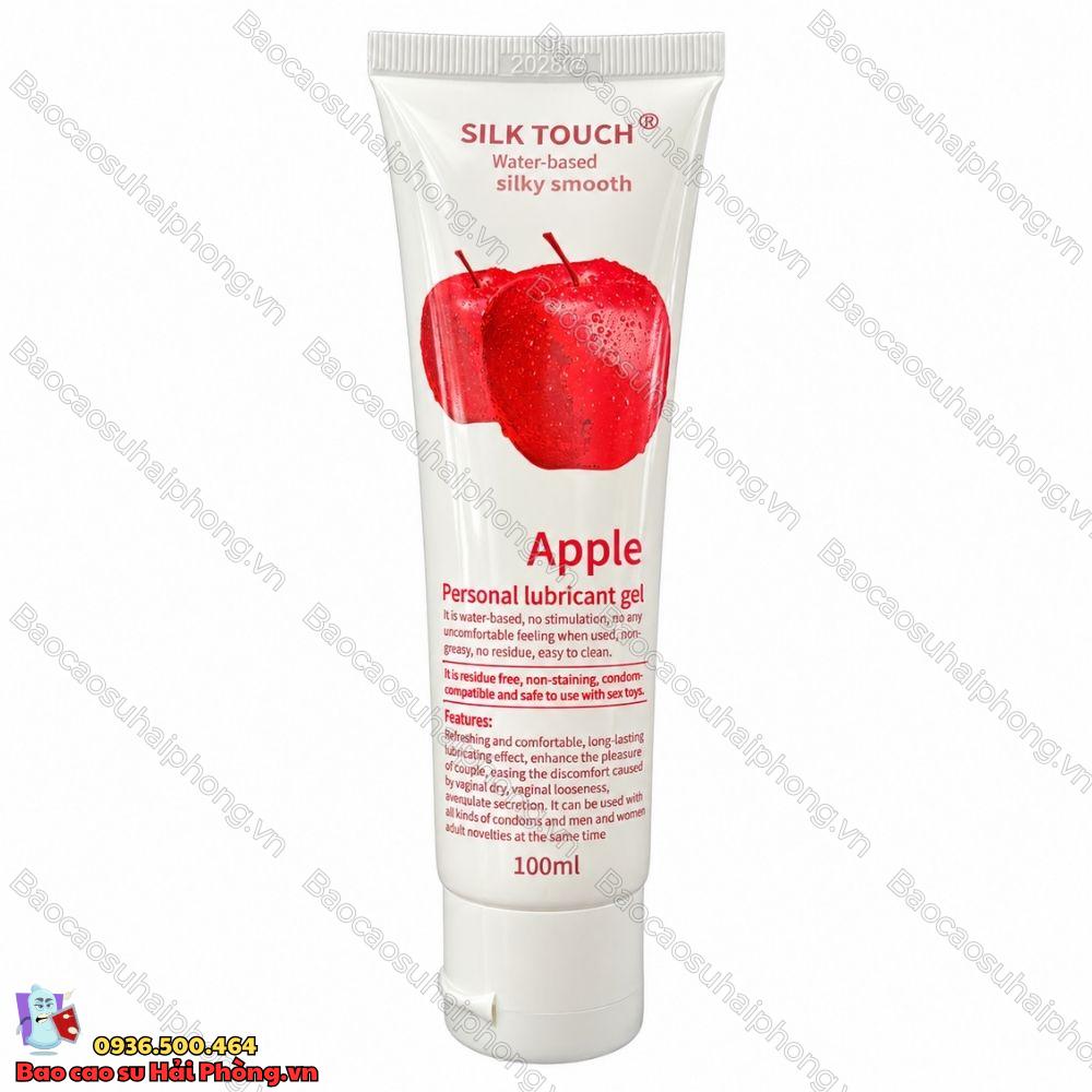 gel-boi-tron-silk-touch-huong-tao (2) Gel Bôi Trơn Silk Touch 100ml - Hương Táo