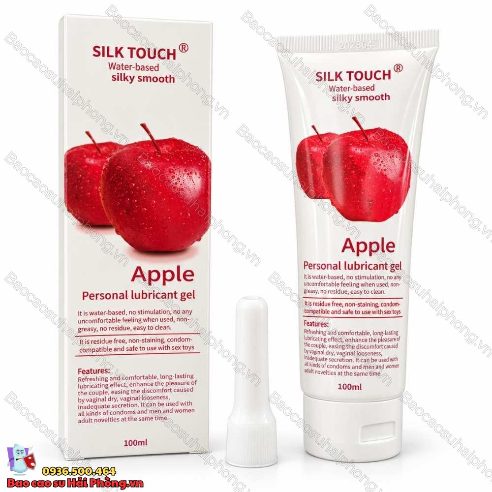 Gel Bôi Trơn Silk Touch 100ml - Hương Táo