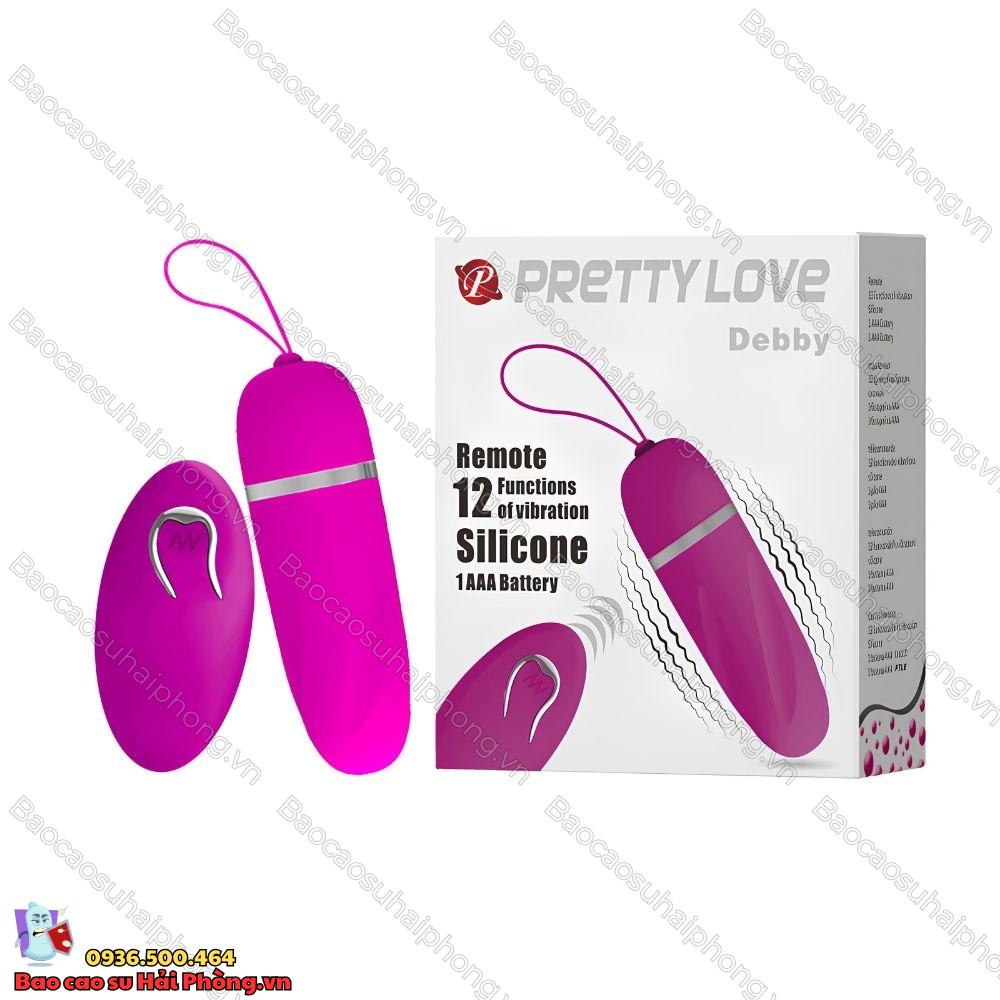 Trứng rung điều khiển từ xa - Pretty Love Debby