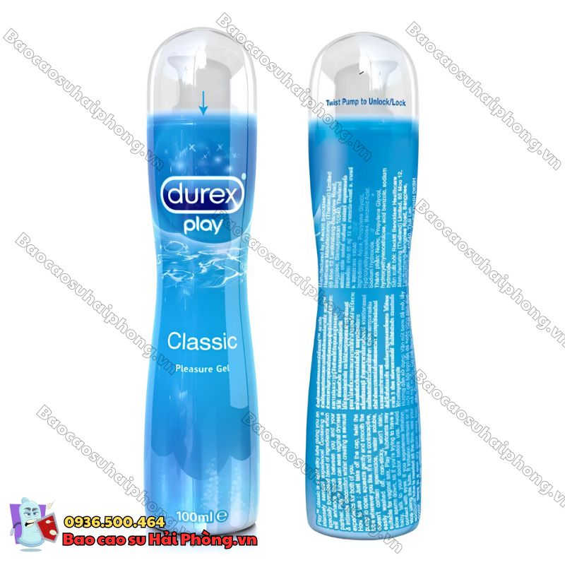 Gel bôi trơn Durex Play Classic 100ml