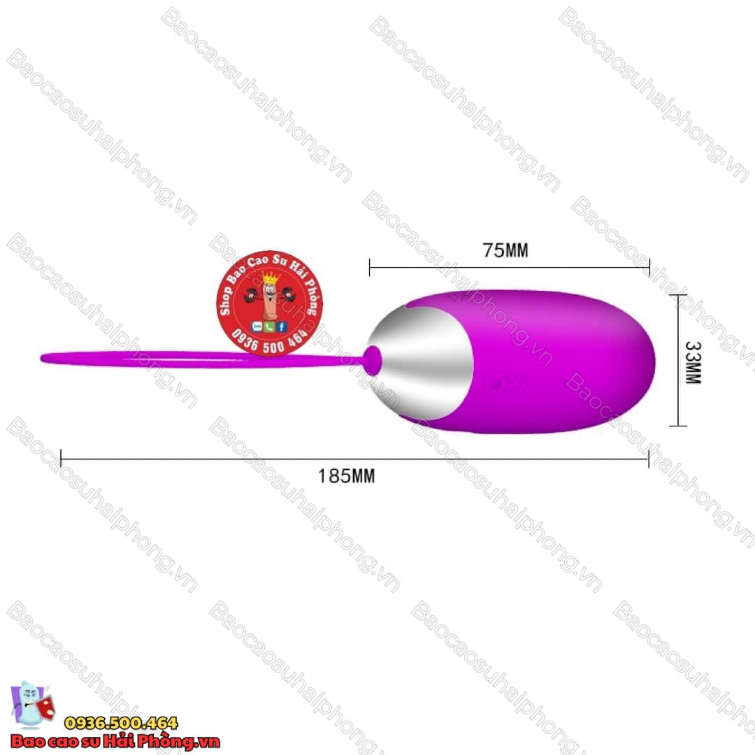 trung-rung-tinh-yeu-pretty-love-benson (3) Kích Thước Trứng Rung Tình Yêu Pretty Love Benson