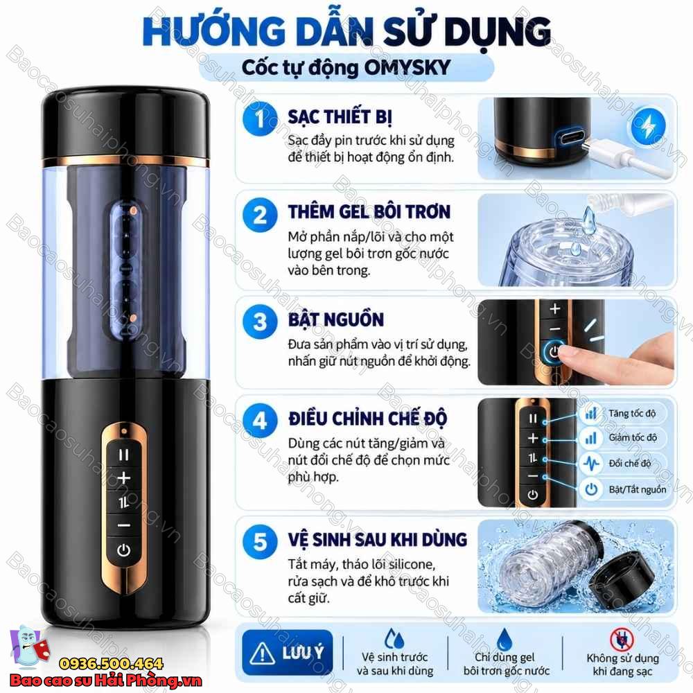 coc-thu-dam-tu-dong-omysky (7) Cốc thủ dâm Omysky – Tự động thụt – Rung – Rên – Bluetooth