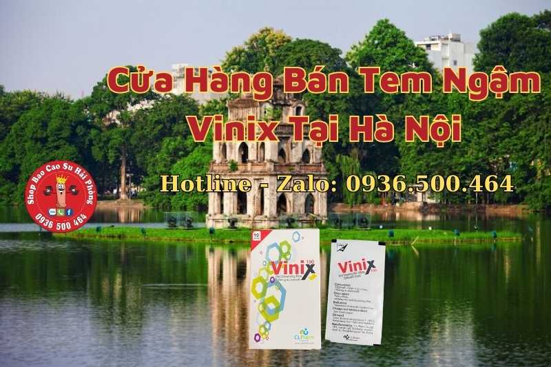Cửa hàng bán tem ngậm Vinix Tại Hà Nội