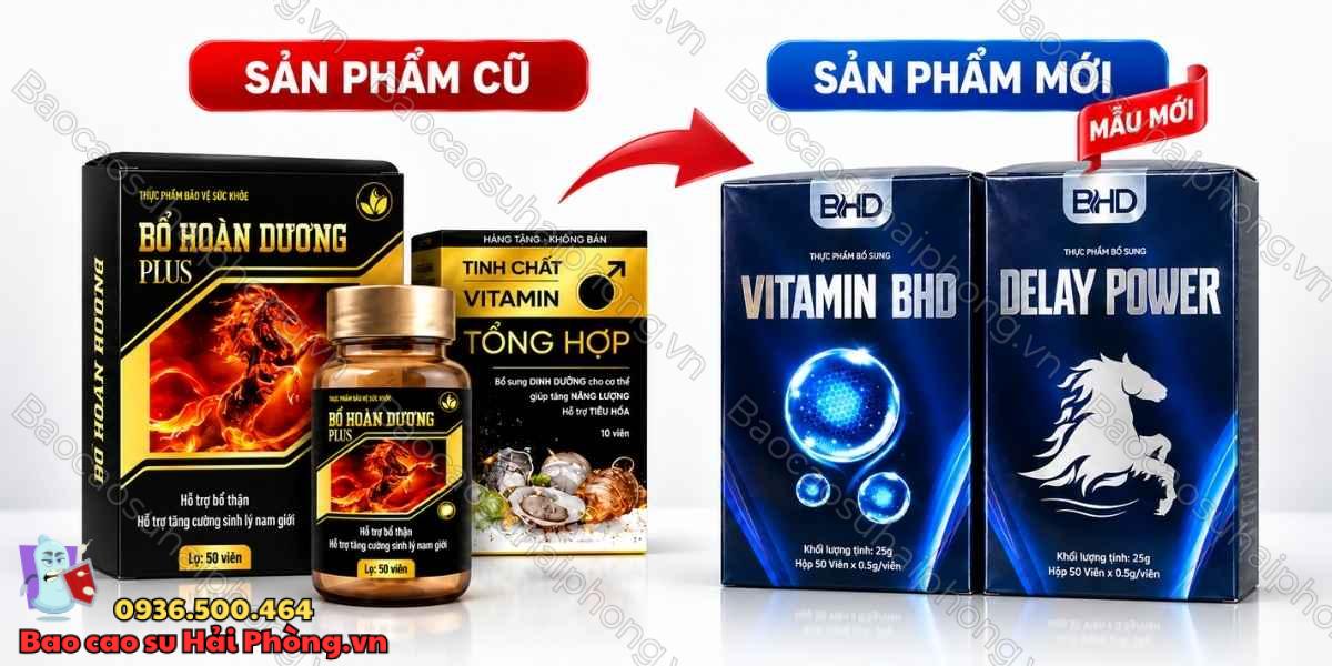 Bổ Hoàn Dương Plus - Hộp 50v