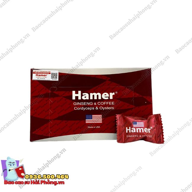 Kẹo sâm Hamer Mỹ
