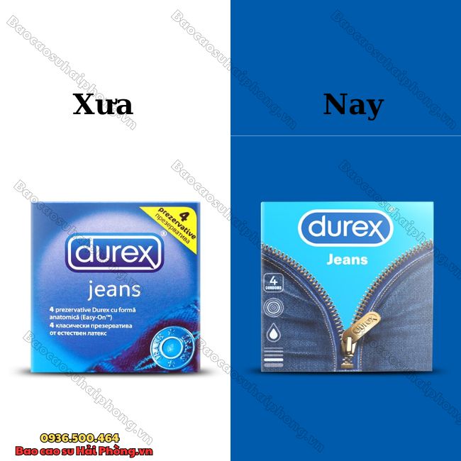 Bao cao su Durex Jean