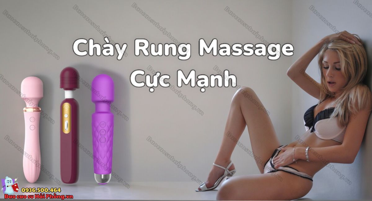 Chày rung massage cực mạnh