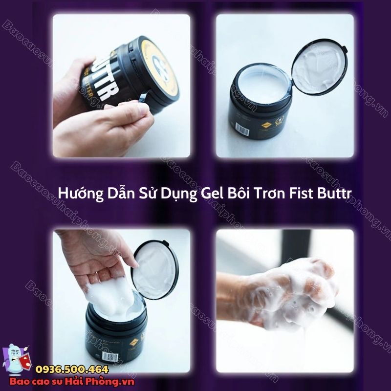 Hướng dẫn sử dụng gel bôi trơn hậu môn