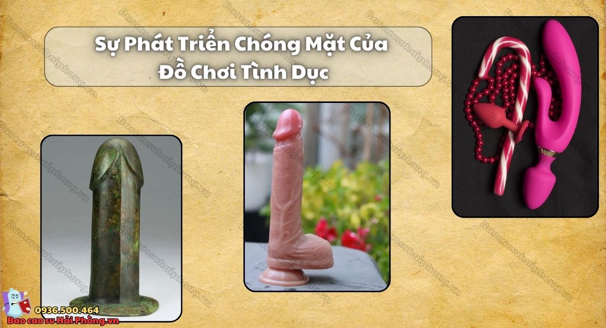 Đồ chơi tình dục thay đổi theo từng thời kì