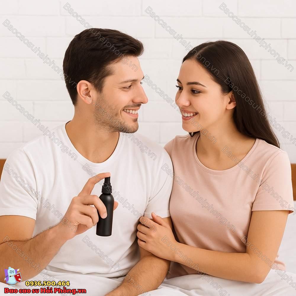 Chai xịt chống xuất tinh sớm có ảnh hưởng đến bạn gái không?