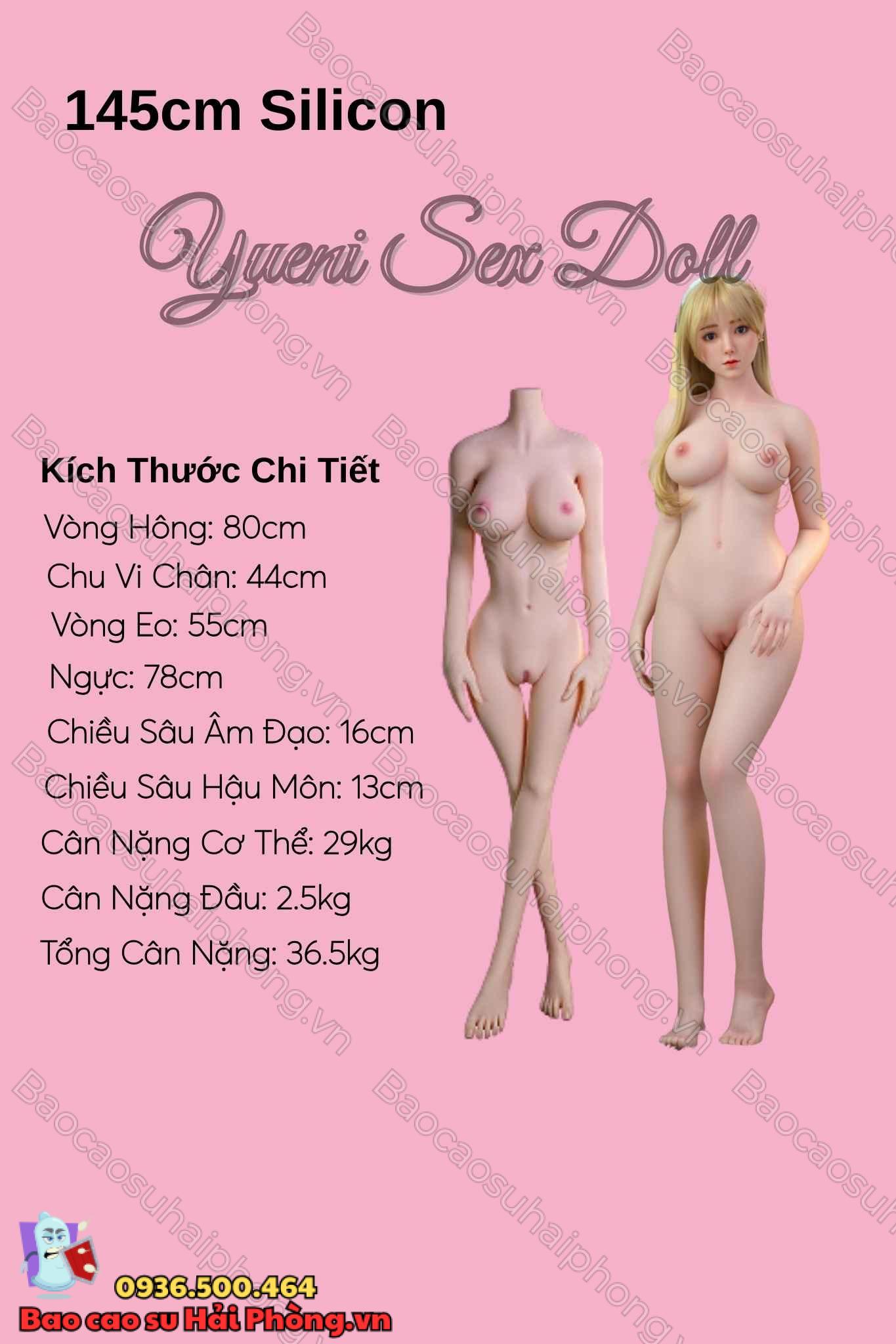 Búp bê tình dục Yueni (11) Búp bê tình dục silicon Yueni