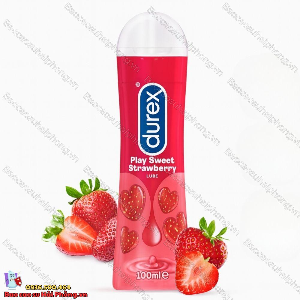 Gel bôi trơn Durex dâu