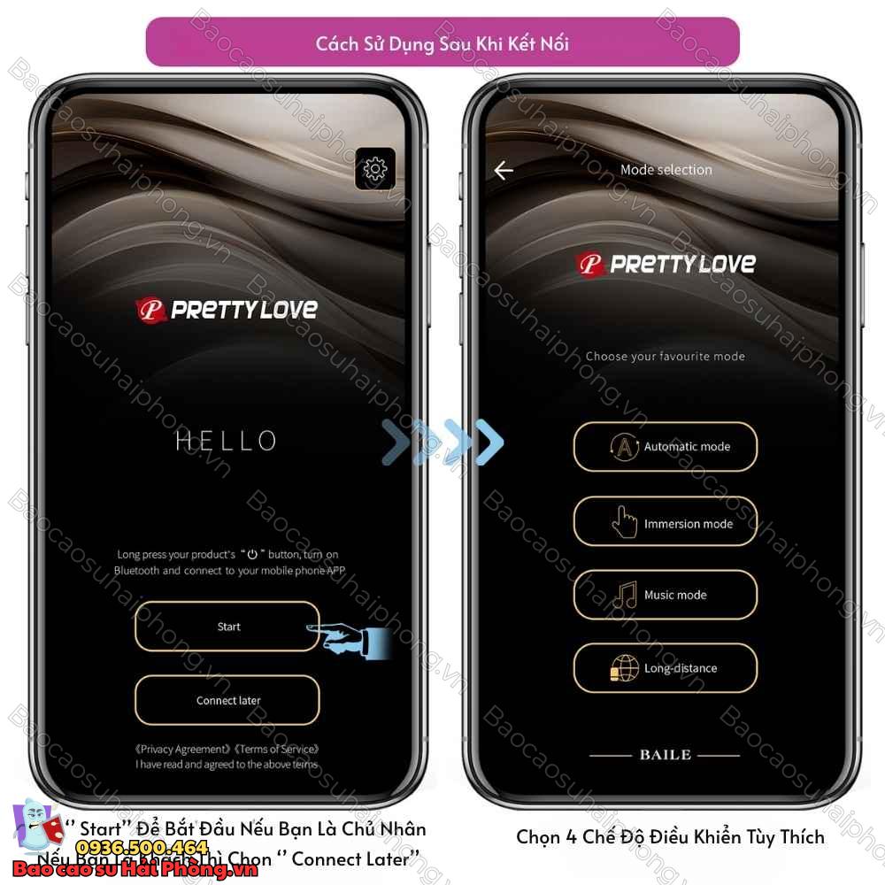 Trứng rung tình yêu Pretty Love Dora