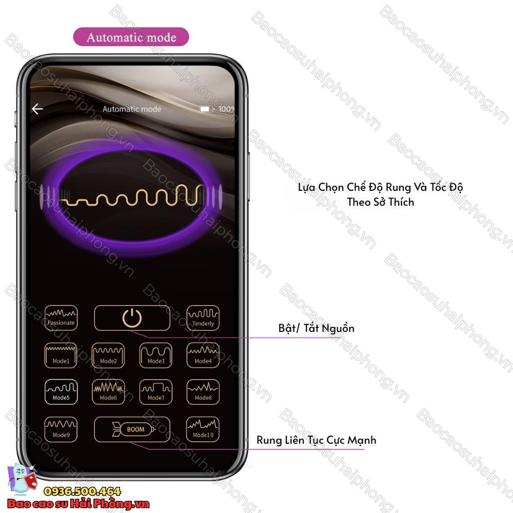 Trứng rung tình yêu Pretty Love Dora