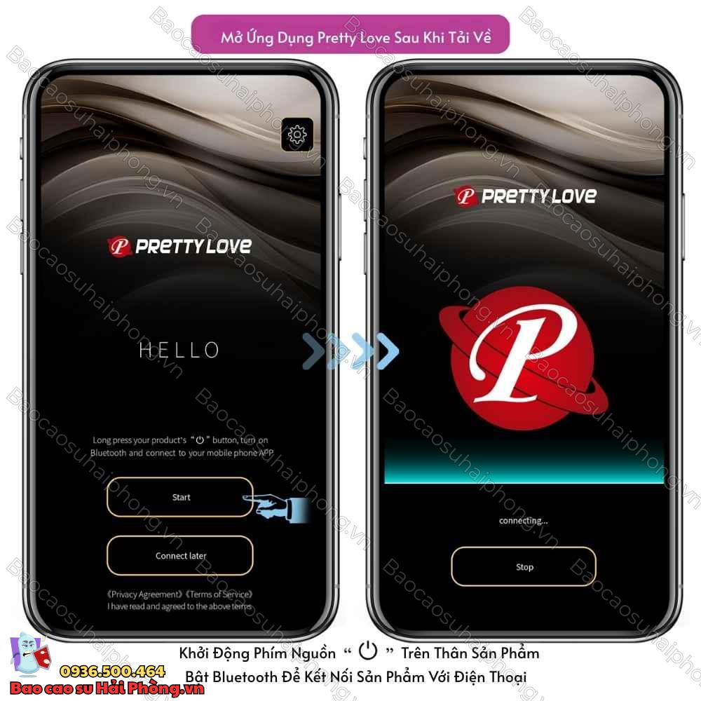 Trứng rung tình yêu Pretty Love Dora