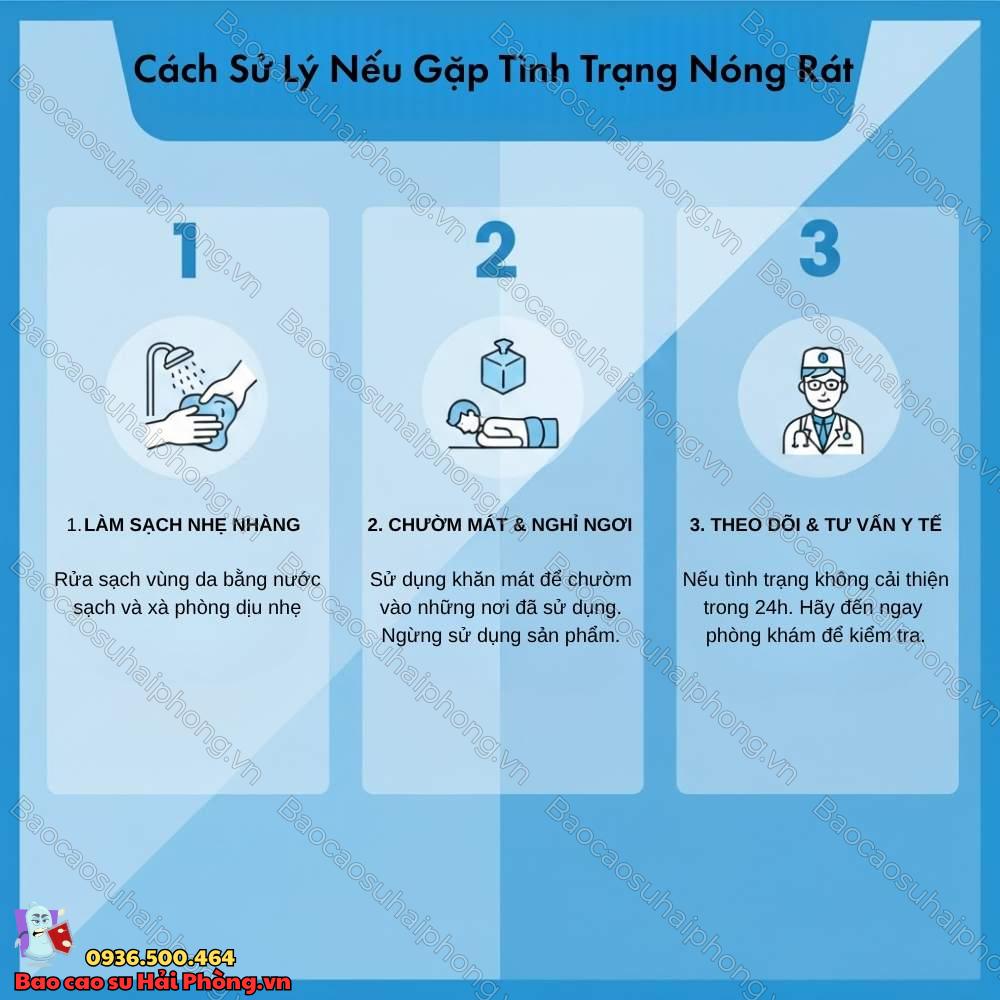Chai xịt chống xuất tinh sớm có gây nóng rát không?