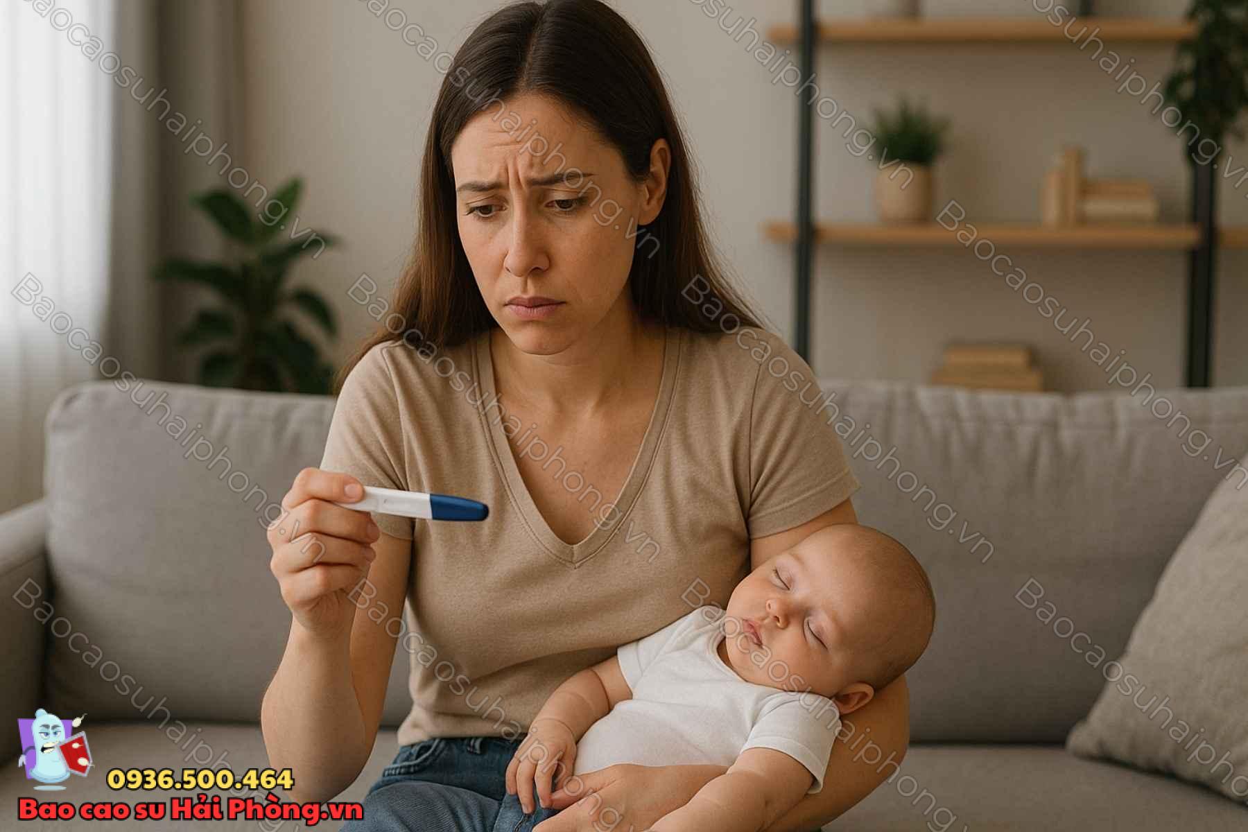 Mang thai khi đang trong thời kì cho con bú