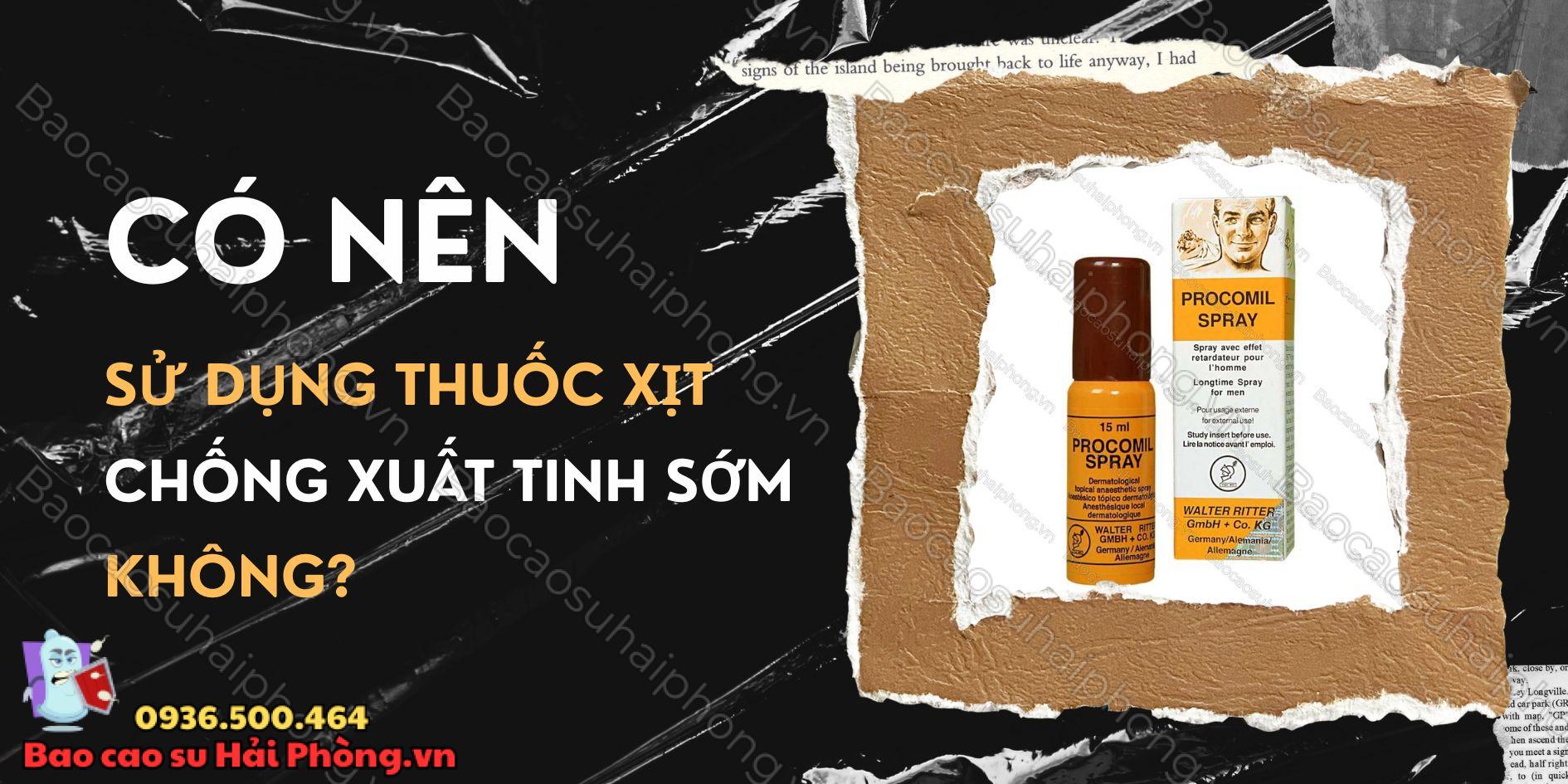 Có nên sử dụng thuốc xịt chống xuất tinh sớm không