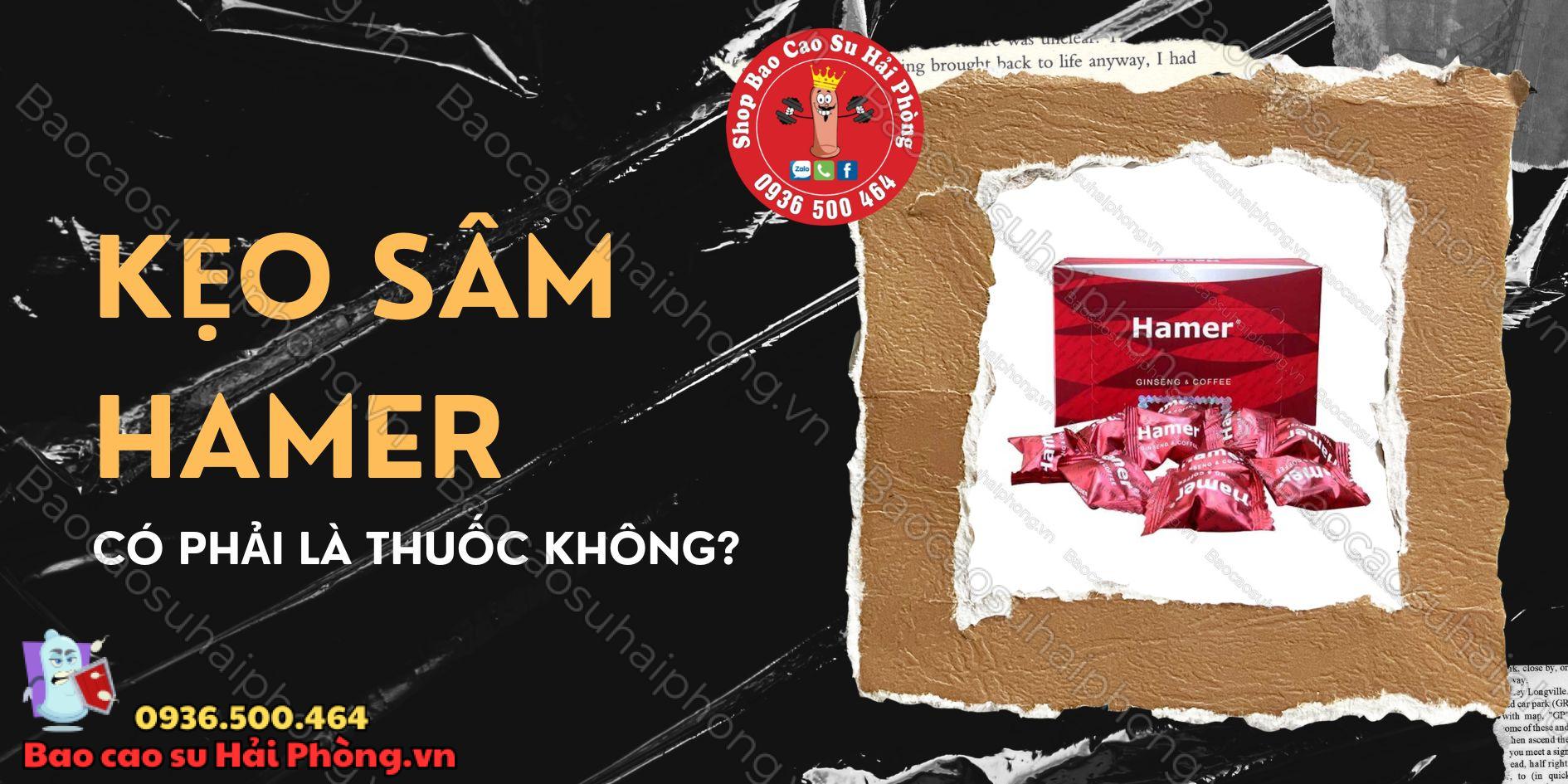 Kẹo sâm Hamer có phải là thuốc không