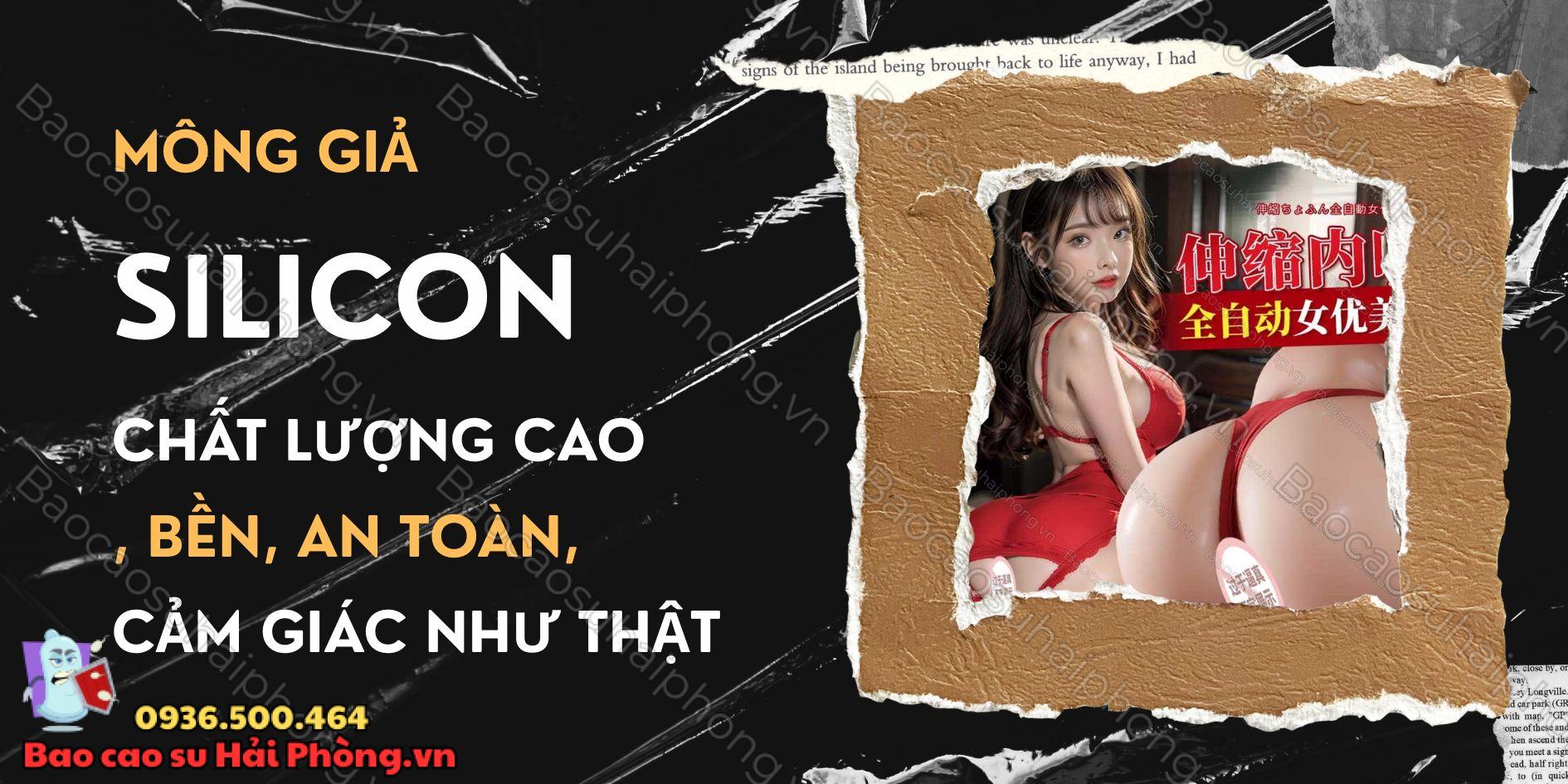 Mông Giả Silicon Chất Lượng Cao , Bền, An Toàn, Cảm Giác Như Thật