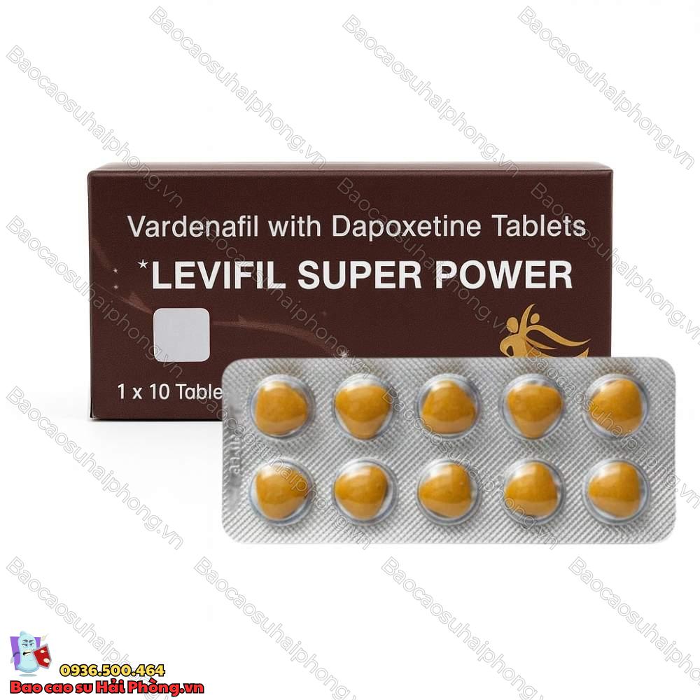 Thuốc cường dương Levifil Super Power