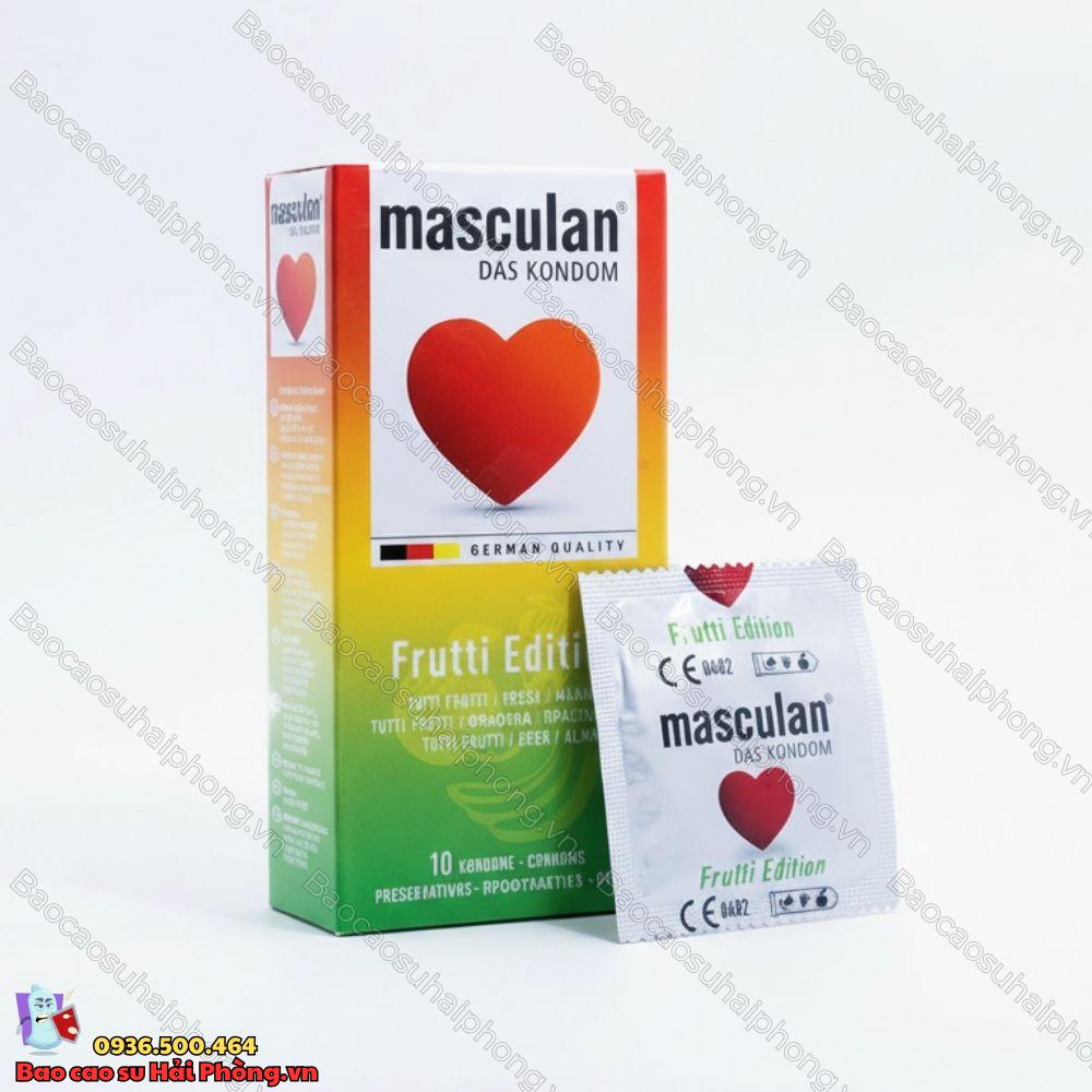 Bao cao su Masculan Frutti Edition
