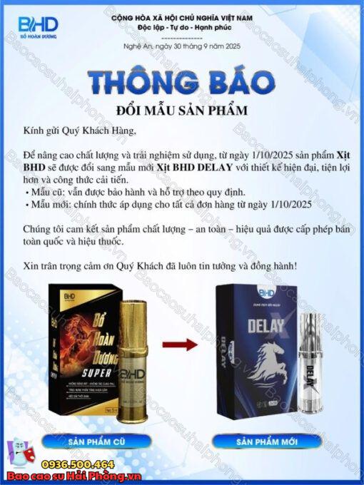 Xịt bổ hoàn dương Delay