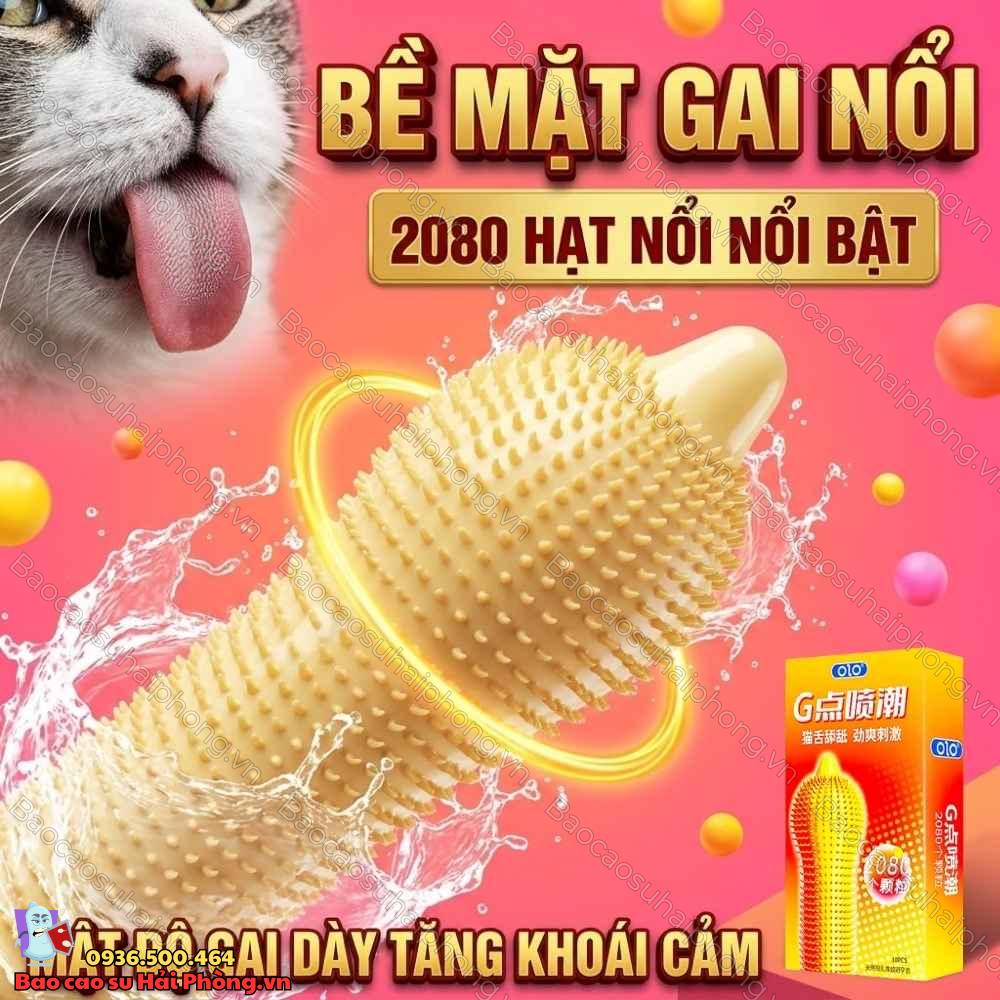 bao-cao-su-olo-gai-luoi-meo (1) Bao cao su Olo gai lưỡi mèo