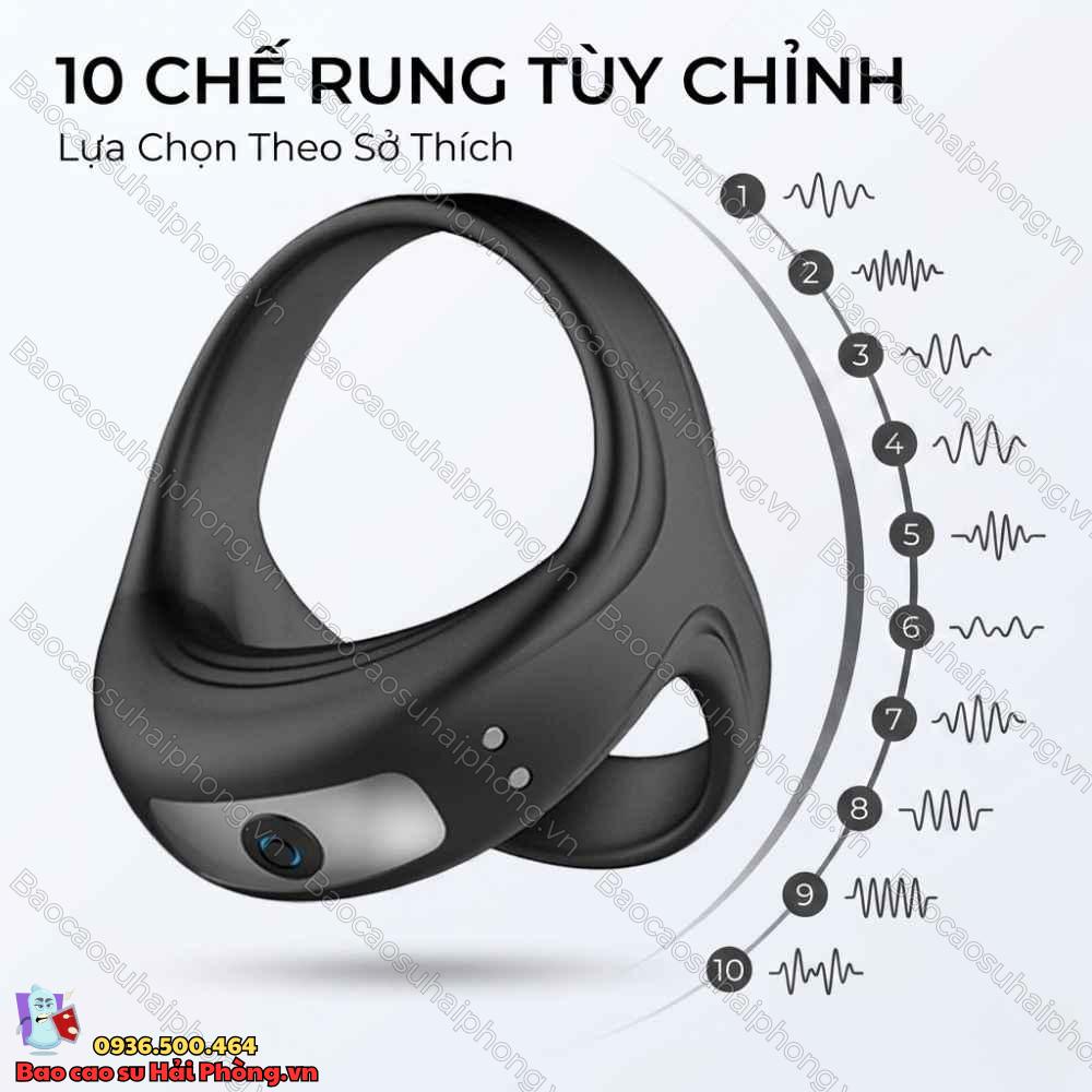 vong-rung-deo-duong-vat-Triple-Loop (6) Vòng rung đeo dương vật Triple Loop