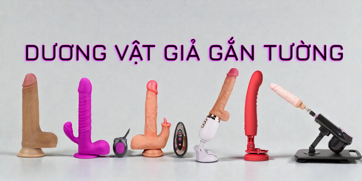 Dương vật giả gắn tường phổ biến