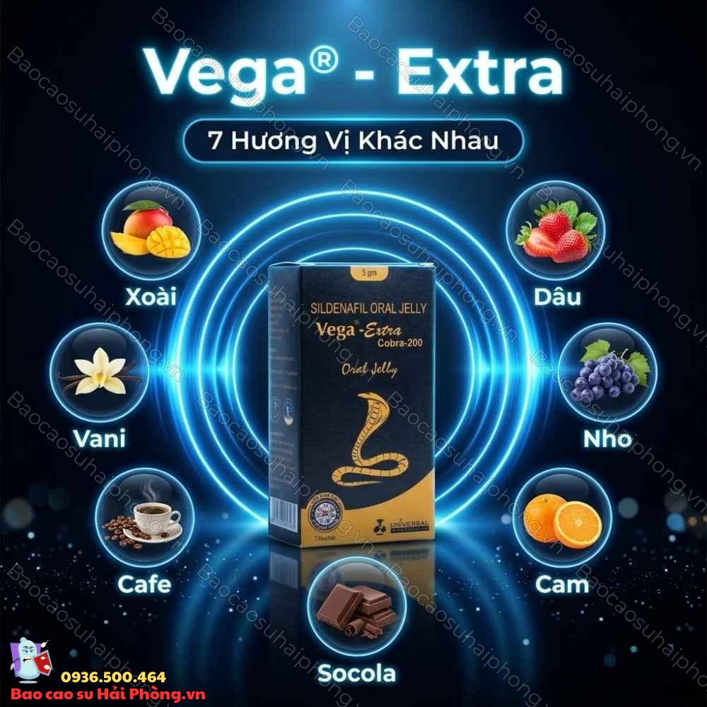 vega-extra-cobra-200 (6) Thạch Vega Extra Cobra 200 - Sidenafil Oral Jelly