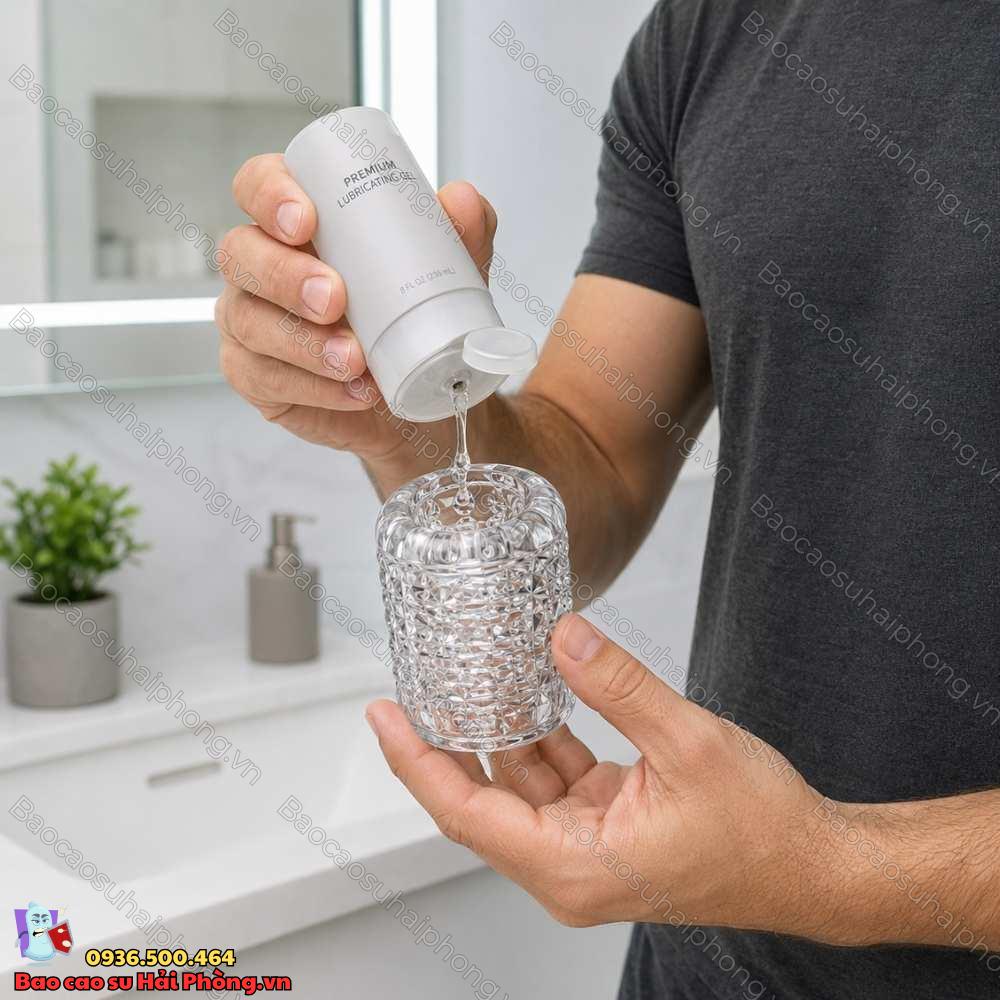 Cốc thủ dâm trong suốt Cory