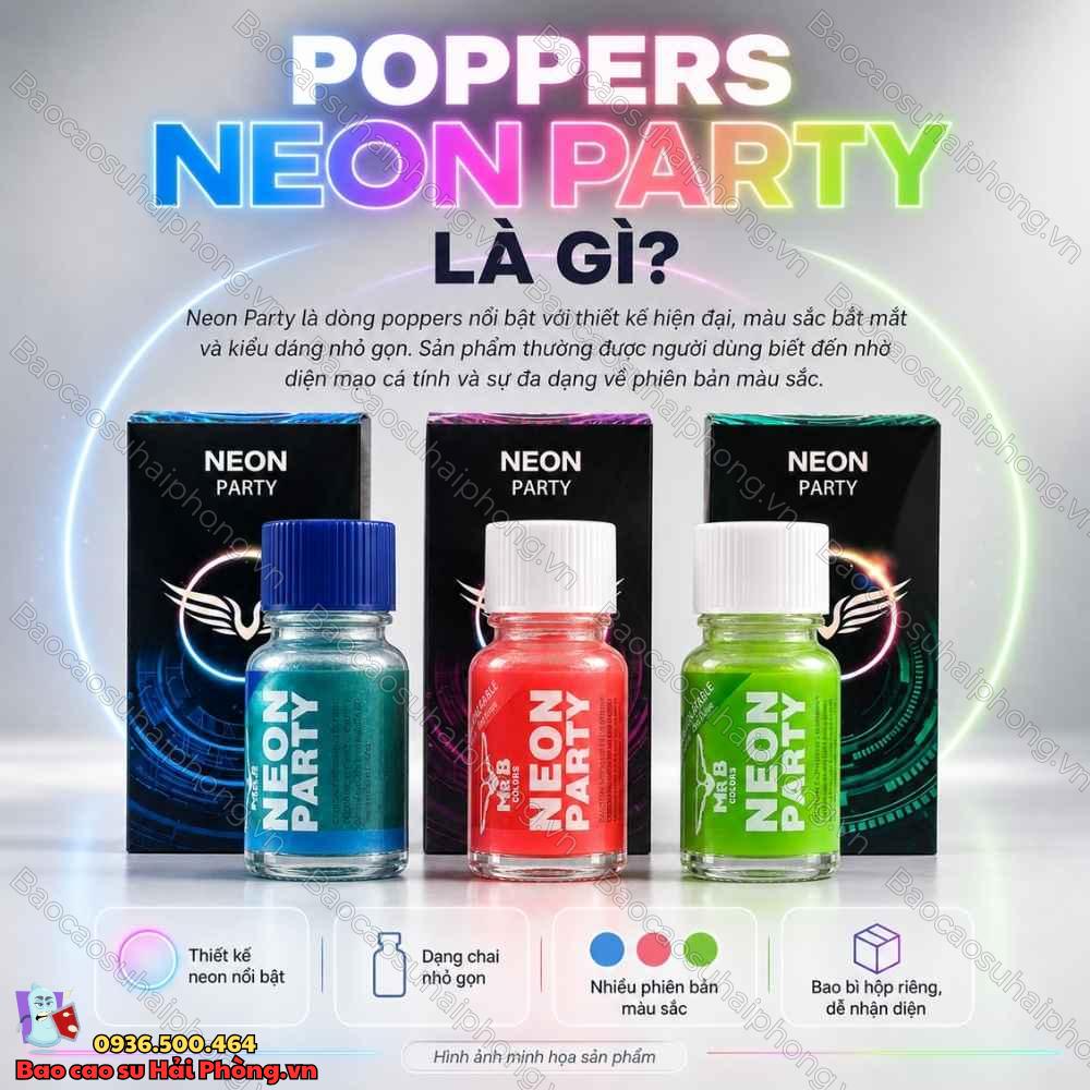 poppers-Neon-Party-30ml Poppers Neon Party 30ml