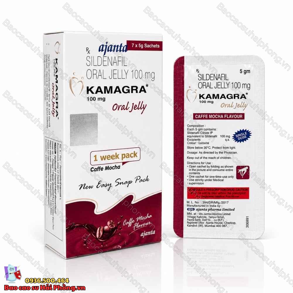 Thạch Kamagra Oral Jelly Caffe Mocha