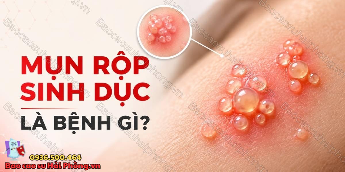 Mụn rộp sinh dục là bệnh gì?